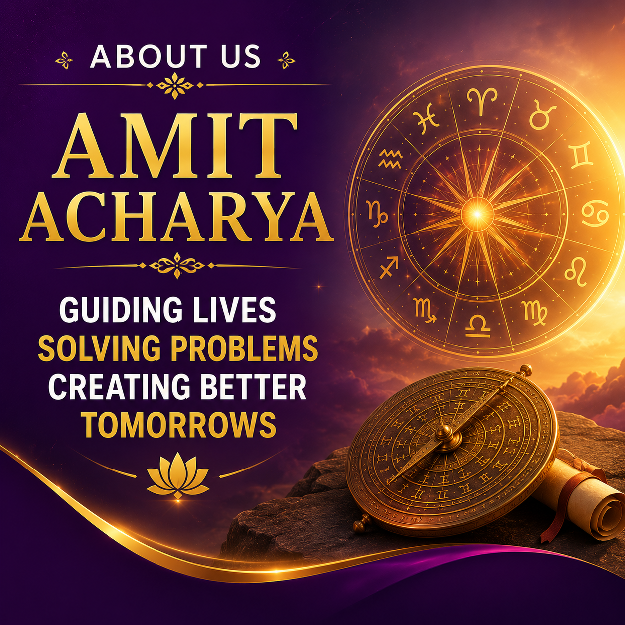 Astrologer Amit Acharya